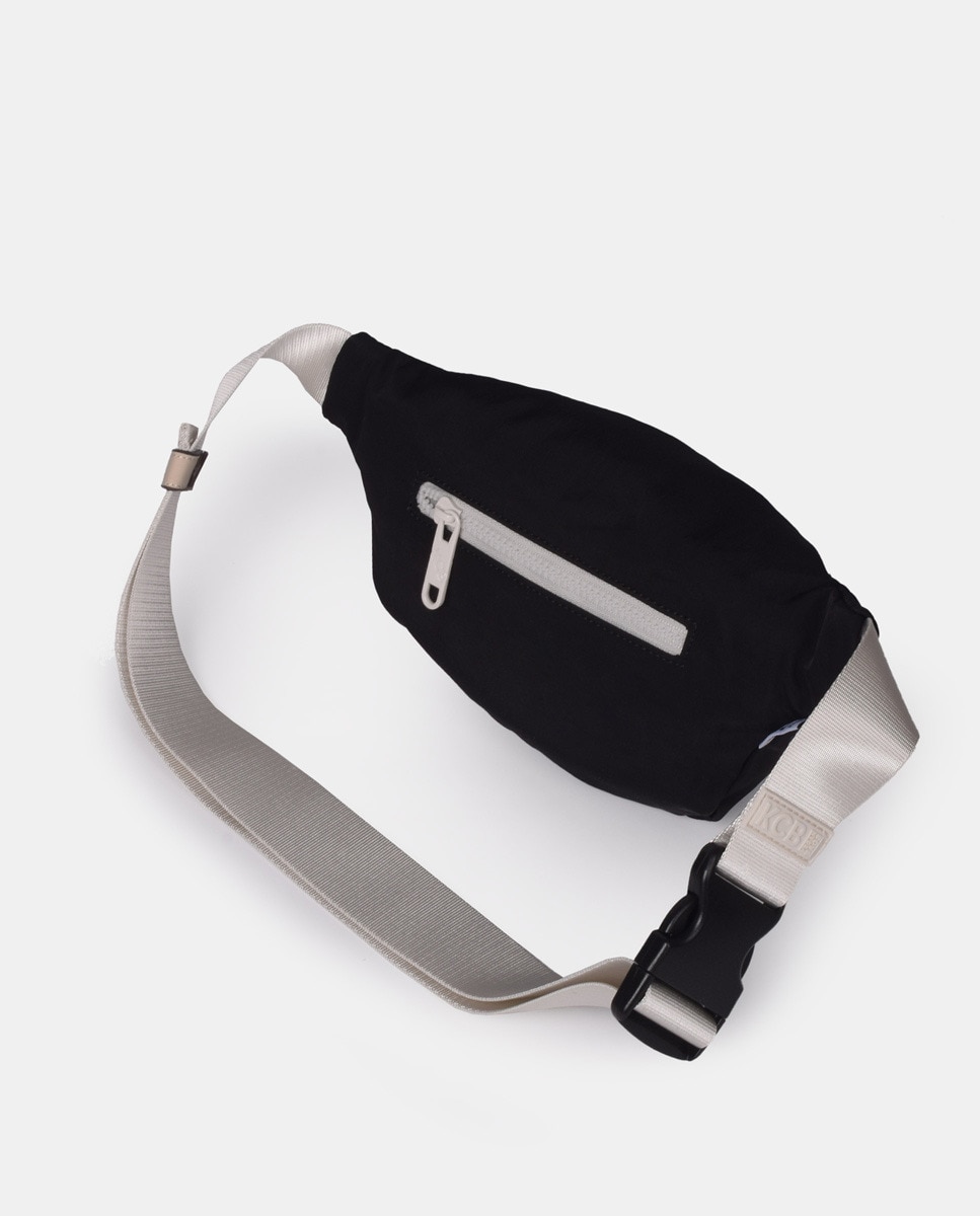 Bolsa de Cintura Pequena Preto-3