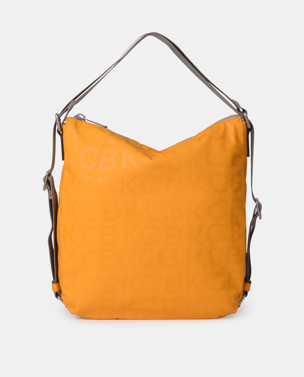 Mala Tipo Mochila Amarelo-1