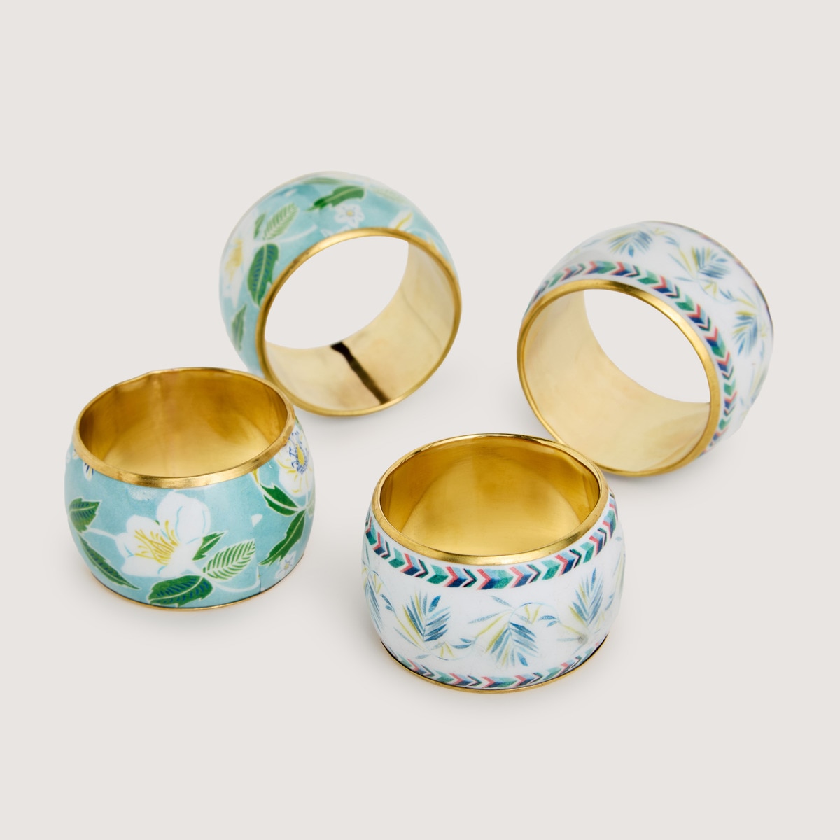 Set de 2 servilleteros hierro Zanzíbar El Corte Inglés Multicolor-4
