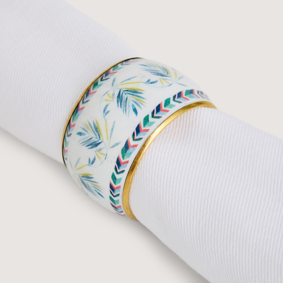 Set de 2 servilleteros hierro Zanzíbar El Corte Inglés Multicolor-2