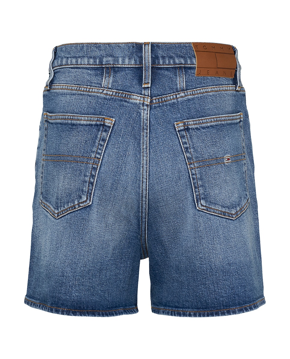 Calções Mom Fit Azul-7
