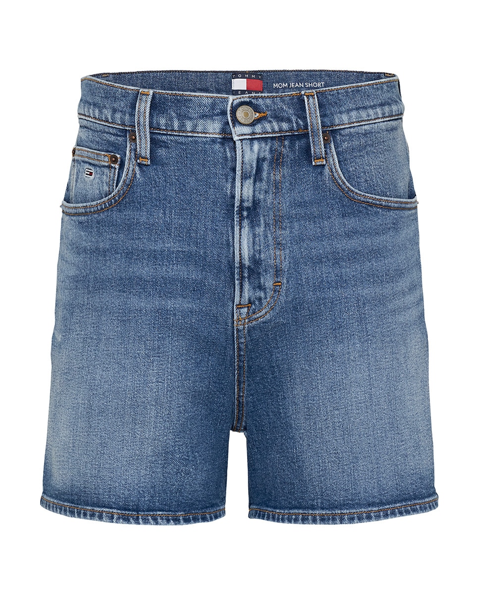 Calções Mom Fit Azul-6