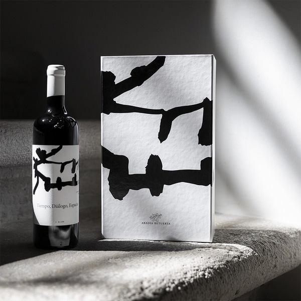 Rotwein Spezialauslese Chillida Landwein aus Kastilien-León 2er-Schuber Flaschen 75 cl Tiempo, Diálogo y Espacio