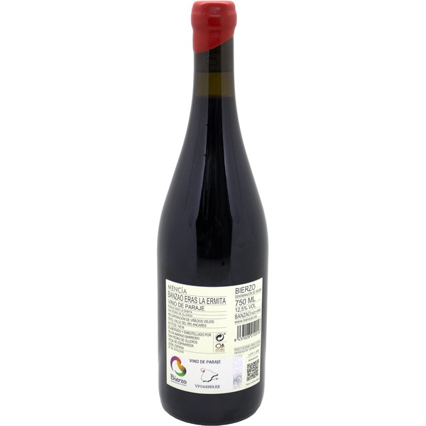 vino tinto de paraje Eras de la Ermita botella 75 cl