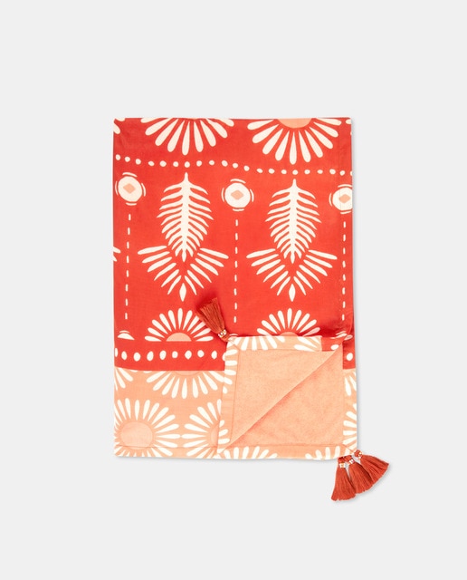 Imagem 0 de Toalha de Praia com Estampado Étnico