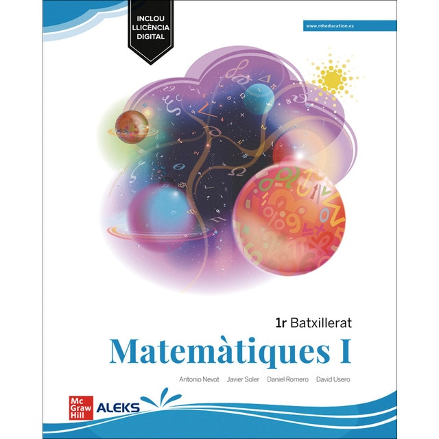 Imagen 0 de Matemàtiques 1r Batxillerat - Mediterrània  (Tapa blanda)