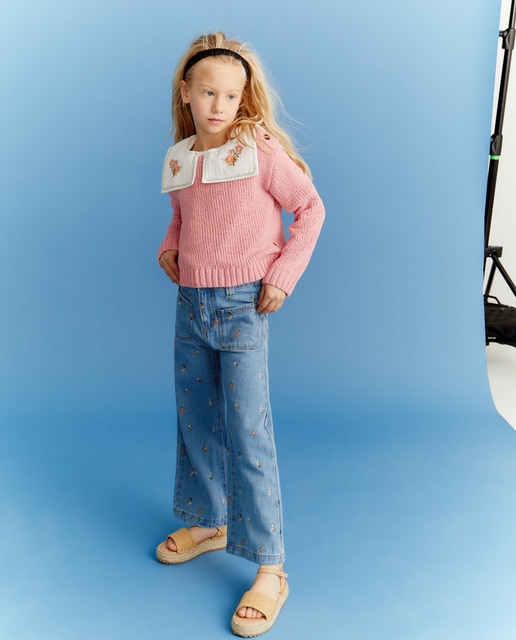 Imagem 0 de Camisola de Malha Chenille com Botões