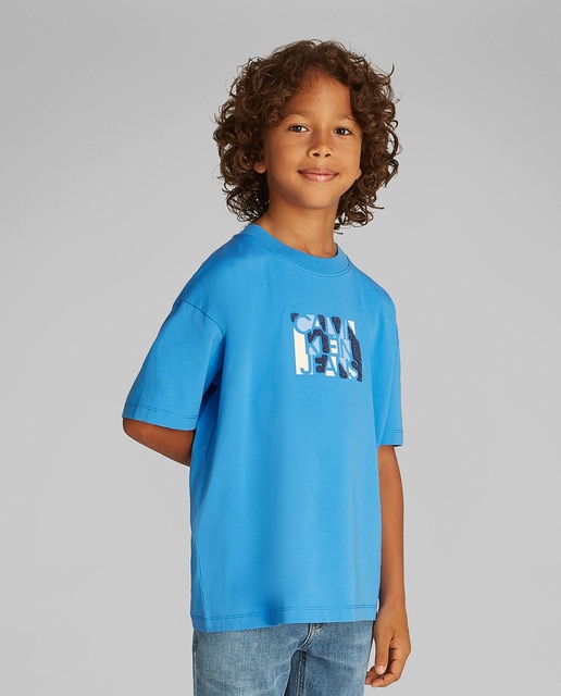 Imagem 0 de T-shirt de Manga Curta com Logótipo Estampado