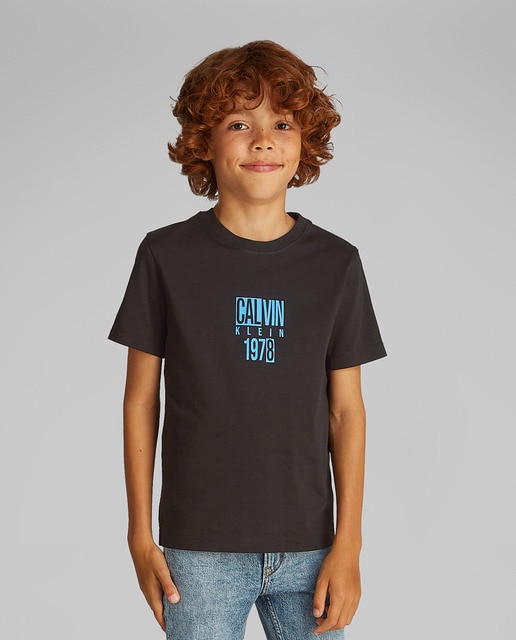 Imagem 0 de T-shirt de Manga Curta com Logótipo Estampado