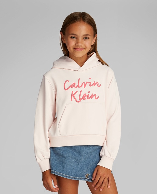 Imagem 0 de Sweatshirt com Capuz e Logótipo em Cursivo