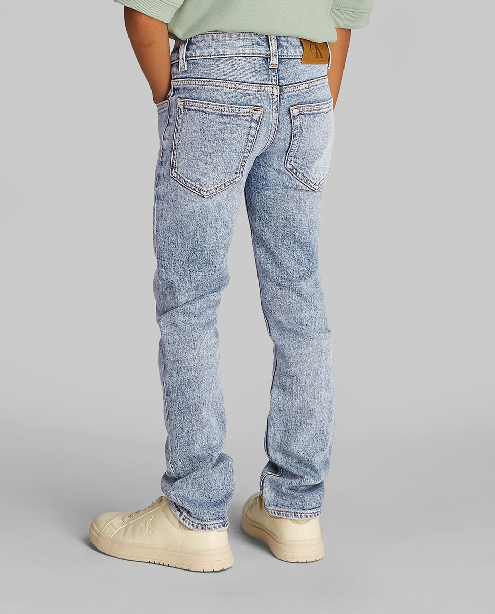 Jeans Slim Fit Azul-2