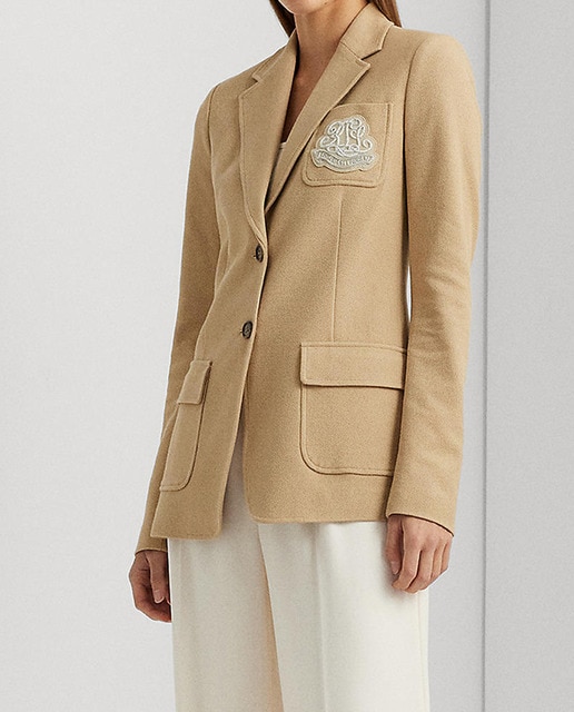 Imagen 0 de Blazer de mujer entallada de algodón