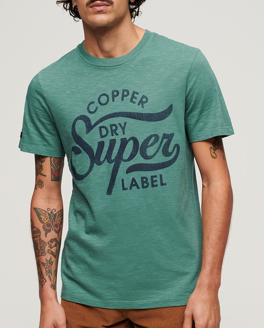 Imagen 0 de Camiseta de hombre con estampado Copper Label