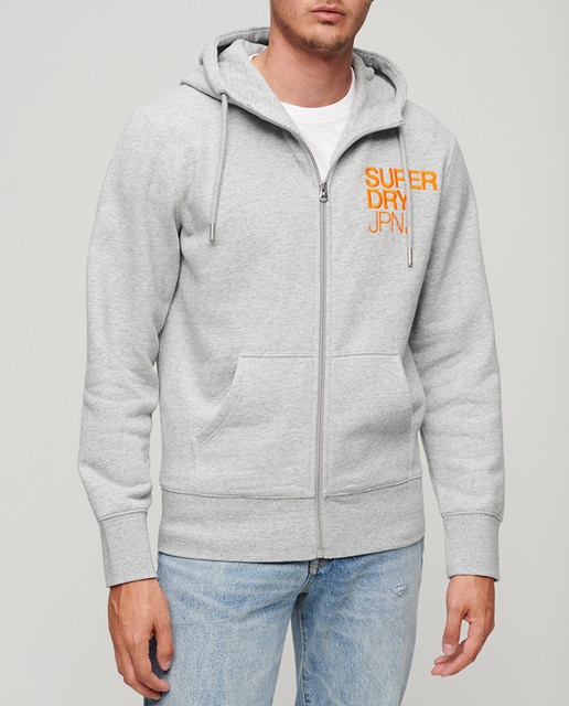 Imagen 0 de Sudadera de hombre con capucha y cremallera Brand Mark