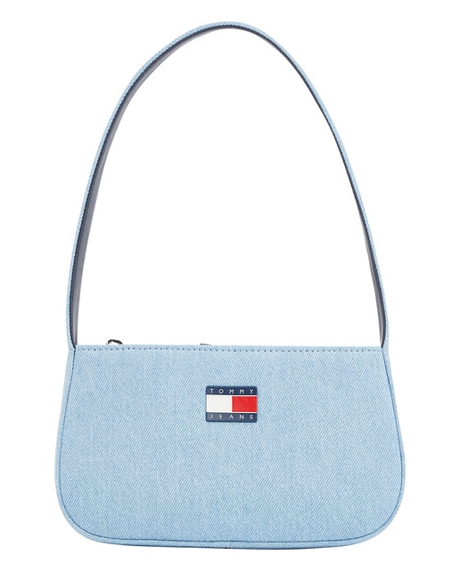 Imagen 0 de Bolso de hombro en tejido vaquero