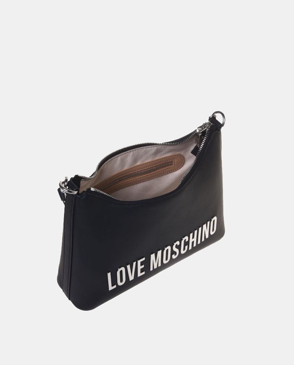 Mala de Ombro com Alça Amovível Preto-3