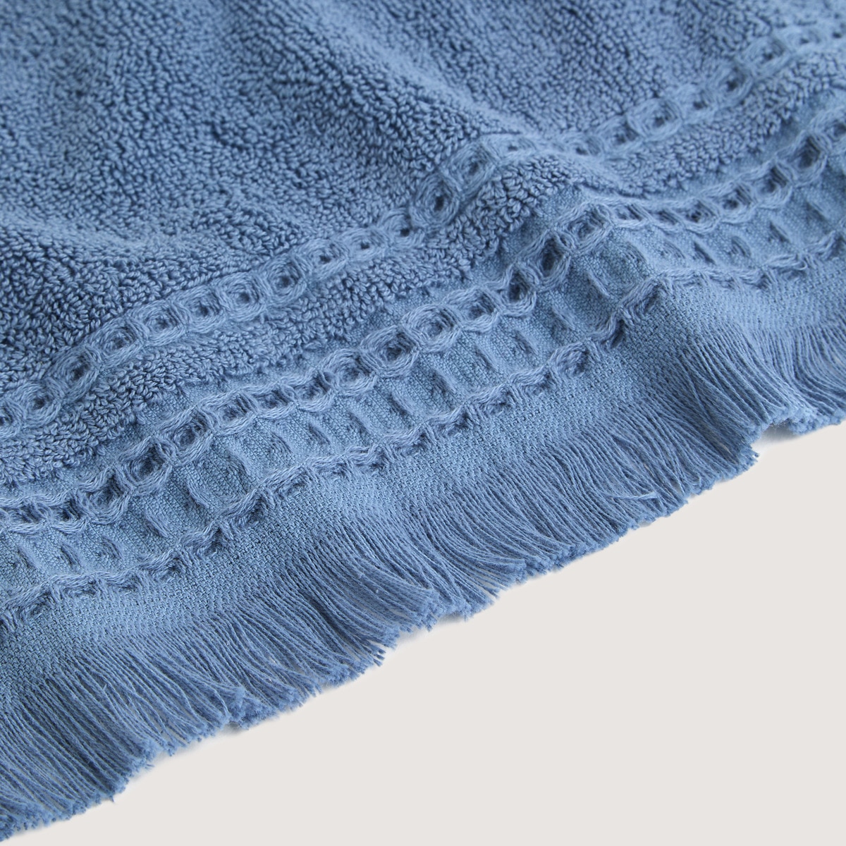 Toalha de Banho de Algodão Rastra - 500 g/m2 Azul-2