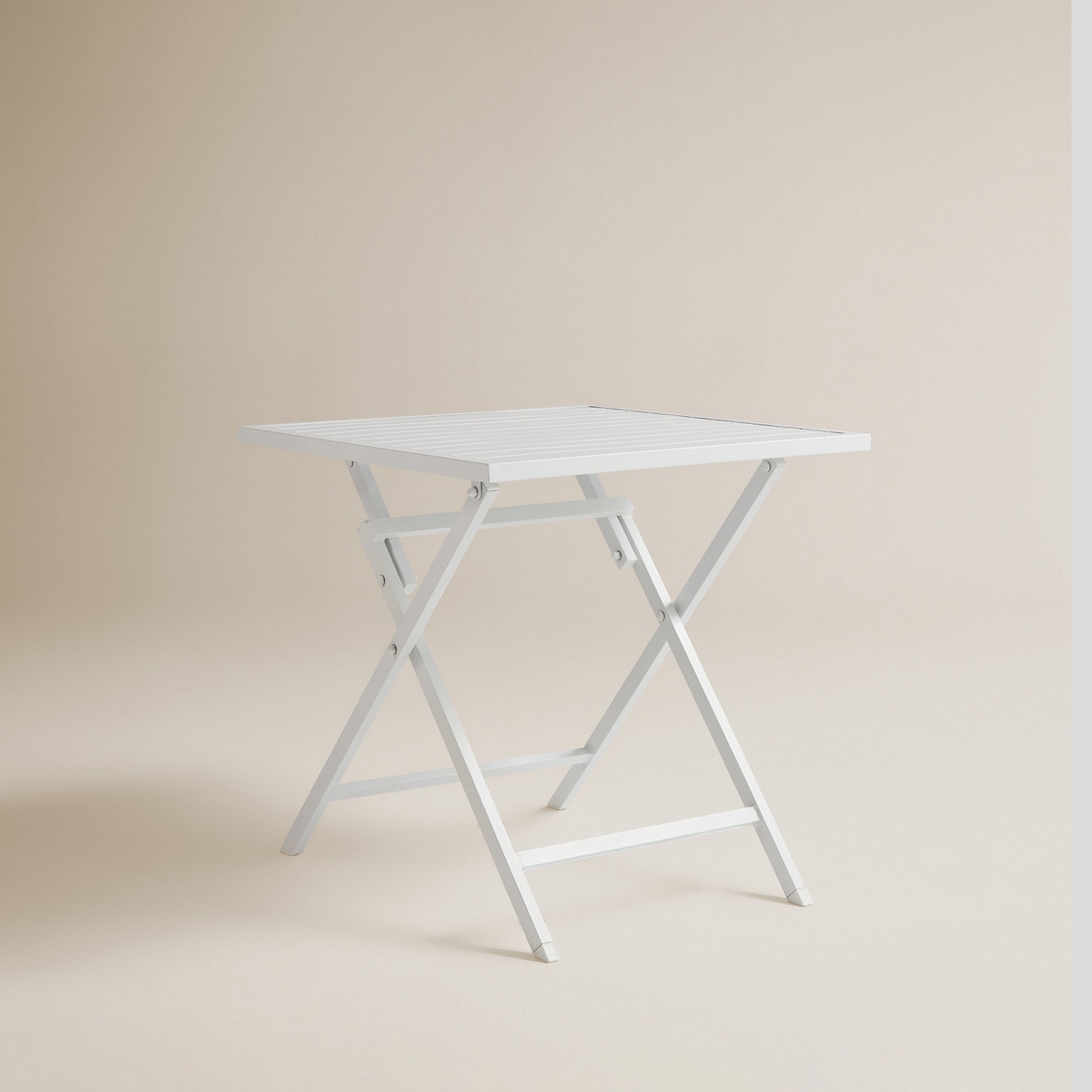 Imagen 1 de Mesa de balcón plegable cuadrada Oporto Blanco