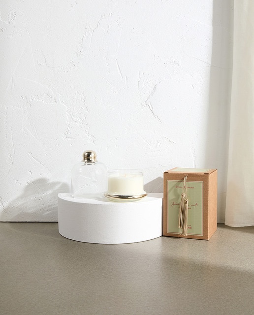 Imagen 0 de Vela perfumada de jazmín con campana de cristal Stella Rittwagen