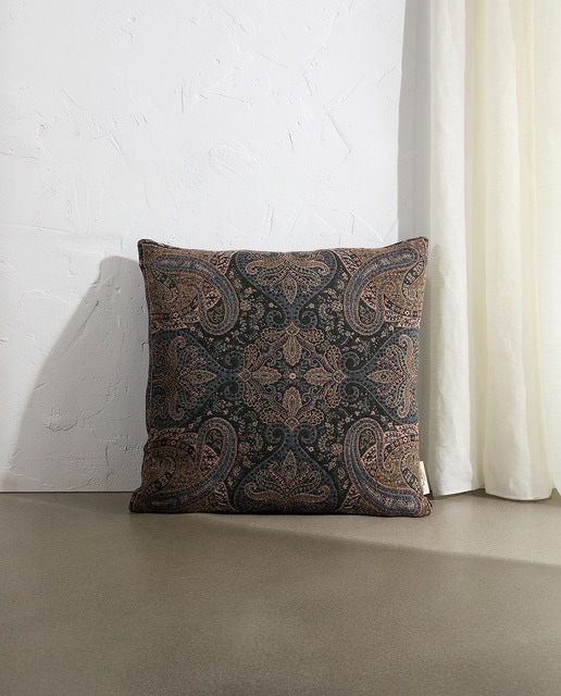 Imagen 0 de Funda de cojín cuadrada jacquard pasley Stella Rittwagen