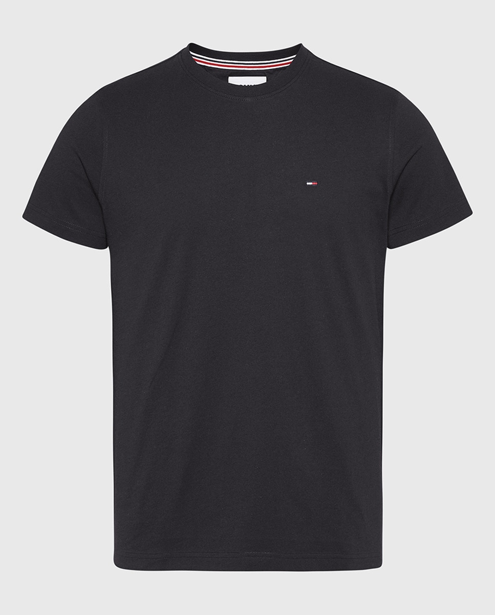 T-shirt de Manga Curta Extra Slim Fit Preto-8