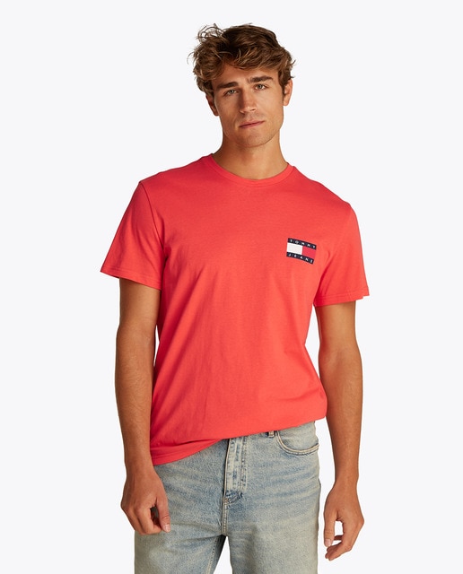 Imagen 0 de Camiseta de hombre de manga corta y fit slim