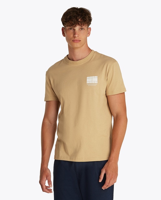 Imagen 0 de Camiseta de hombre con logo estampado y fit regular
