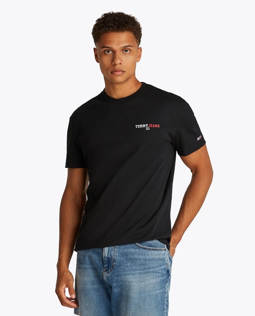 Imagen 0 de Camiseta de hombre con logo estampado en la espalda y fit regular