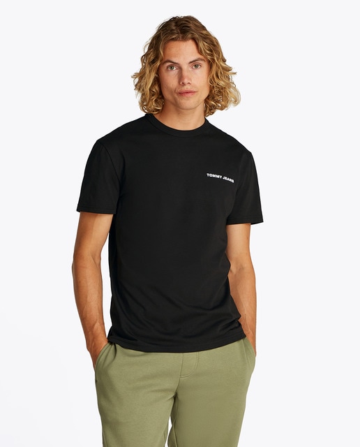 Imagen 0 de Camiseta de hombre con logo estampado en la espalda y fit regular