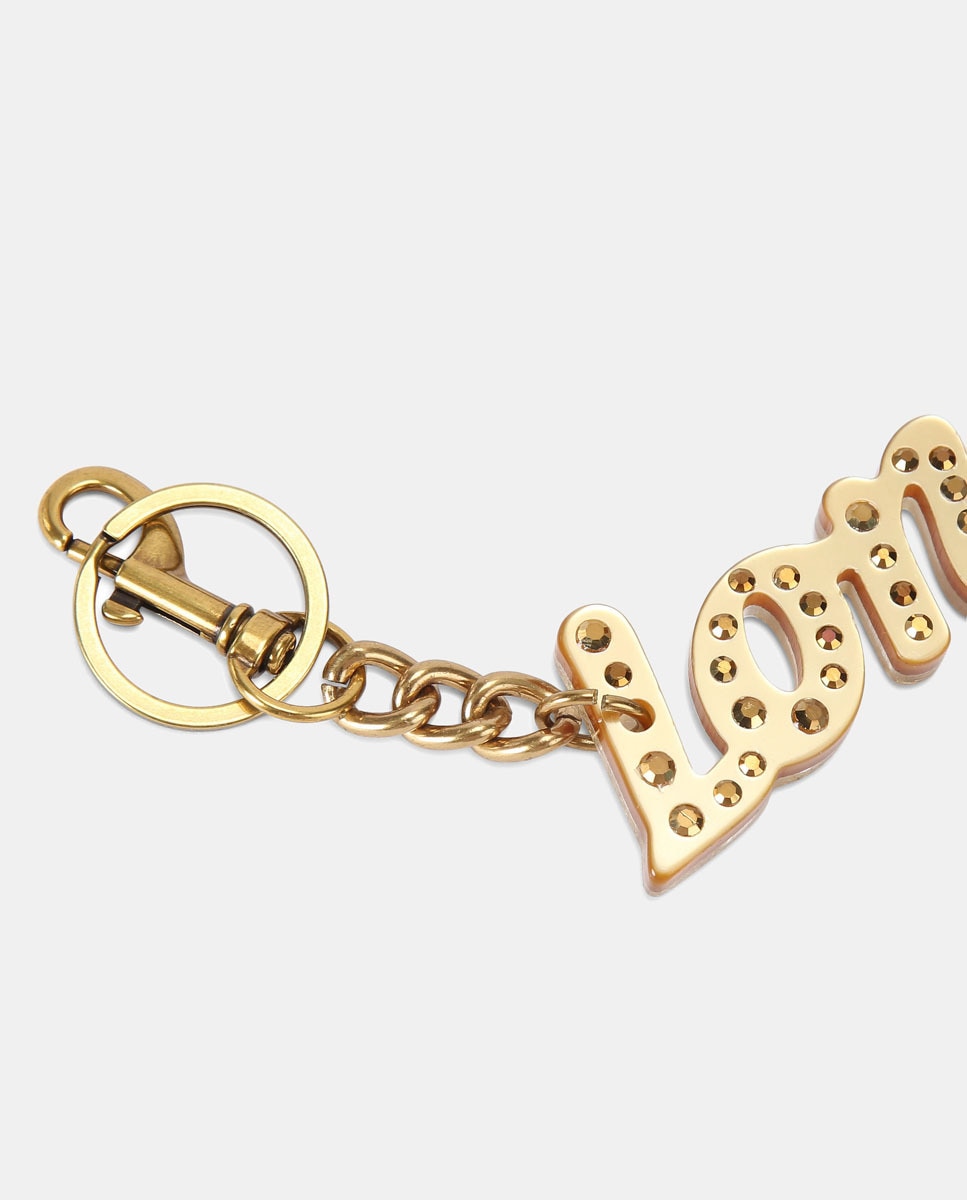 Porta-Chaves com Conta London Ouro-4