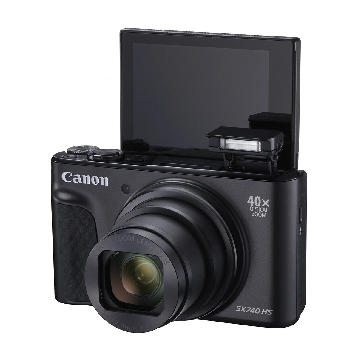 Cámara compacta Canon PowerShot SX740 HS Lite Edition Travel Kit Negro-3