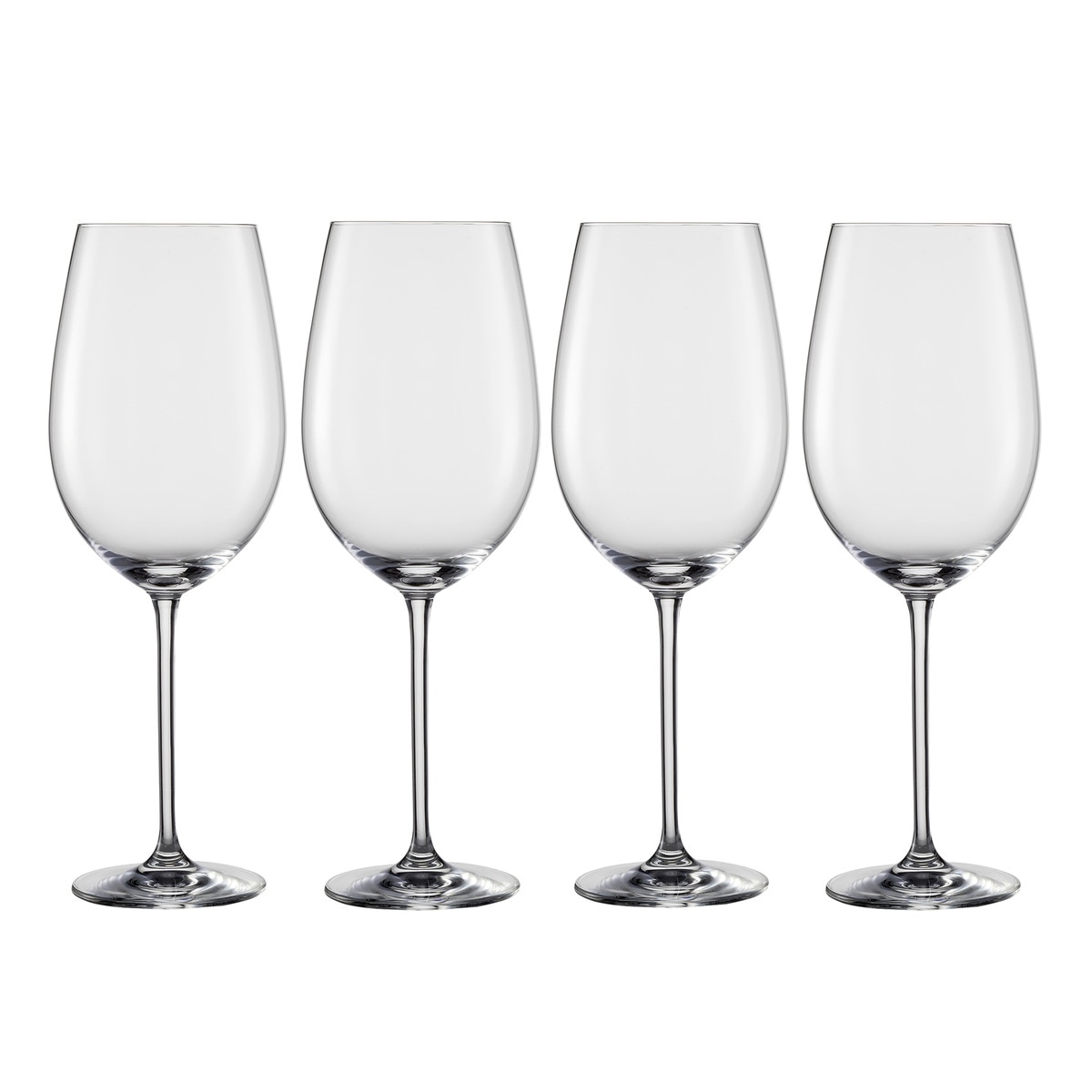 Conjunto de 4 Copos de Vinho Bordéus Transparente-1