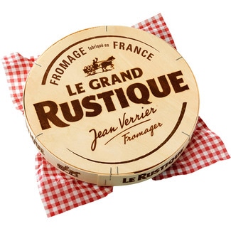 queso francés madurado de pasta blanda de vaca elaborado con leche pasteurizada pieza 1 kg peso aproximado - Le Grand Rustique
