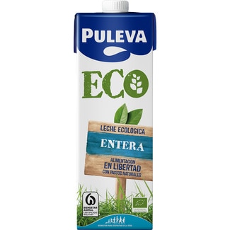 leche entera ecológica brik 1 l - Puleva