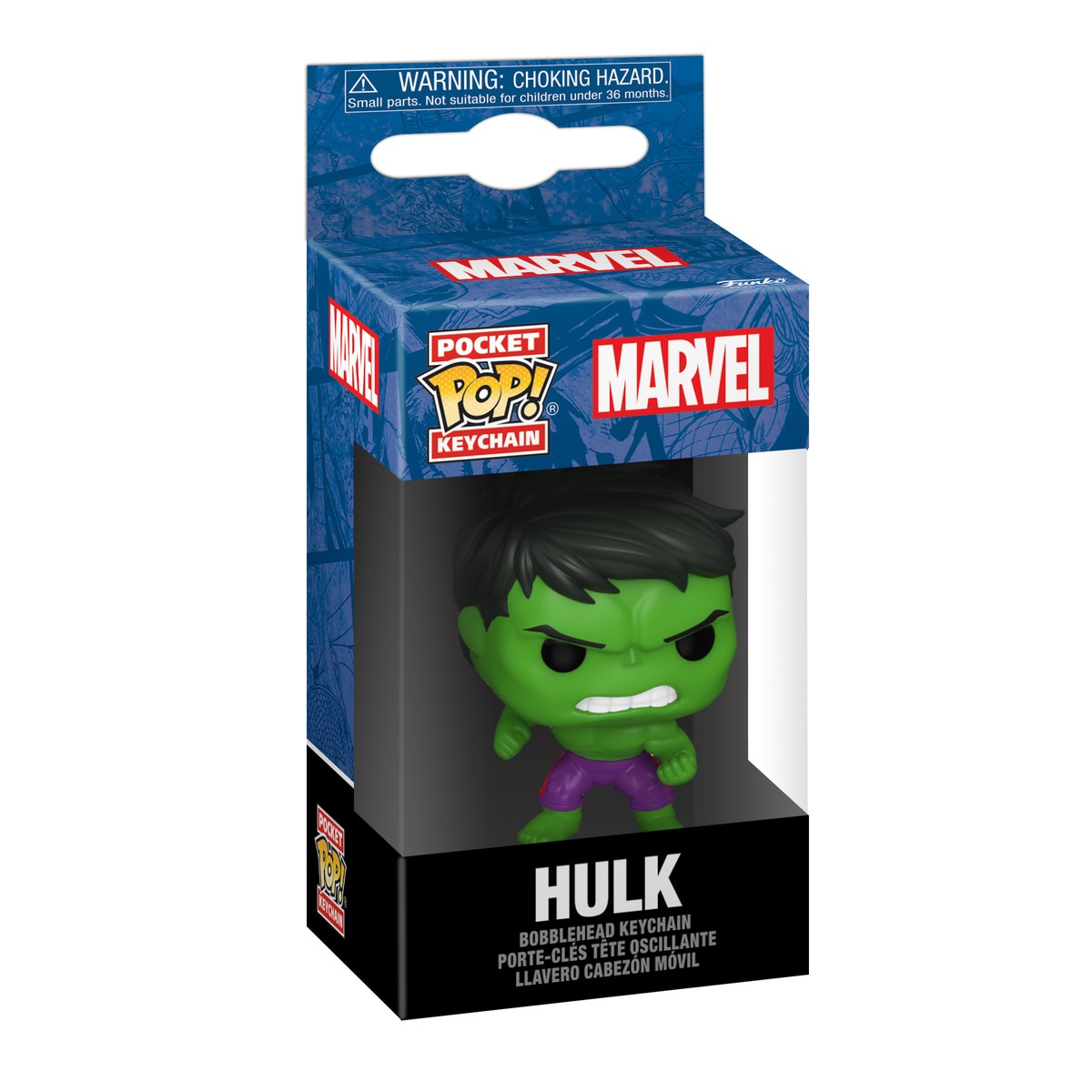 Figura Funko Pop Keychain Hulk Marvel Avengers 2