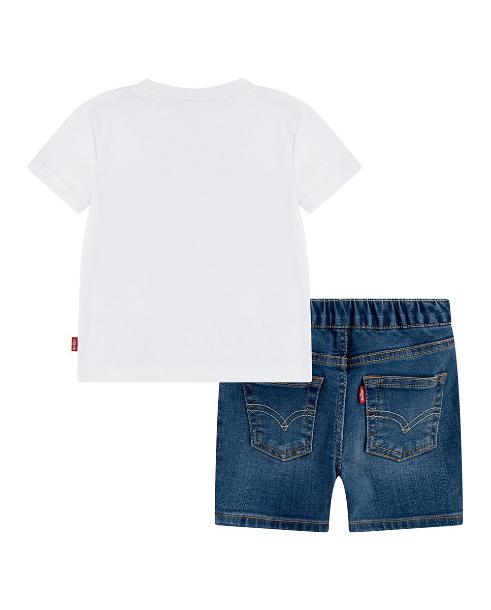 Regalo Original Bebe Niña Ropa Bebe Levi's Kids Pantalones De Peto