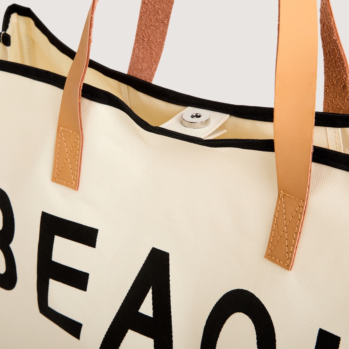 Bolsa de playa Beach Basics El Corte Inglés Hueso-3