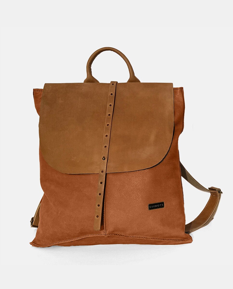 Mochila grande ORIGINAL de piel · CUIROTS · El Corte Inglés