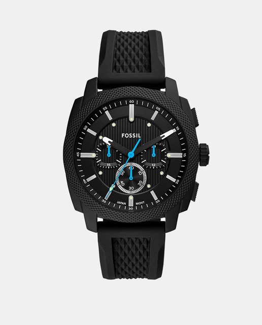 Imagem 0 de Relógio Machine FS6099 Cronógrafo de Silicone - Preto