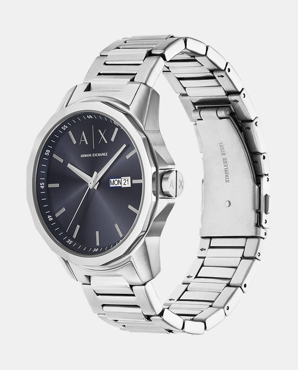 Reloj de hombre AX1767 de acero Azul-4