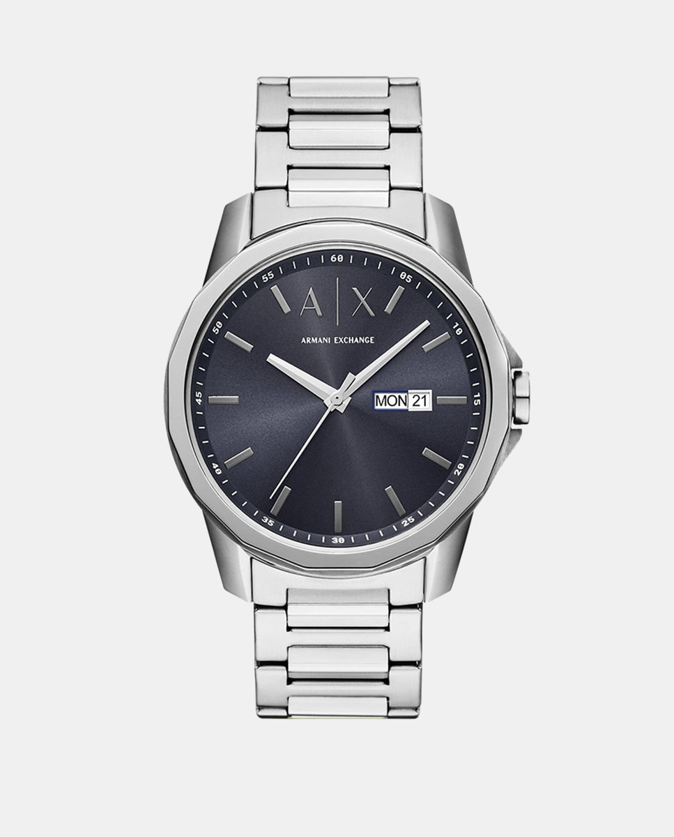 Reloj de hombre AX1767 de acero Azul-1