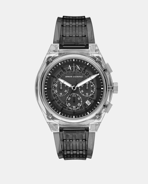 Imagem 0 de Relógio AX4167 Cronógrafo de Poliuretano - Preto