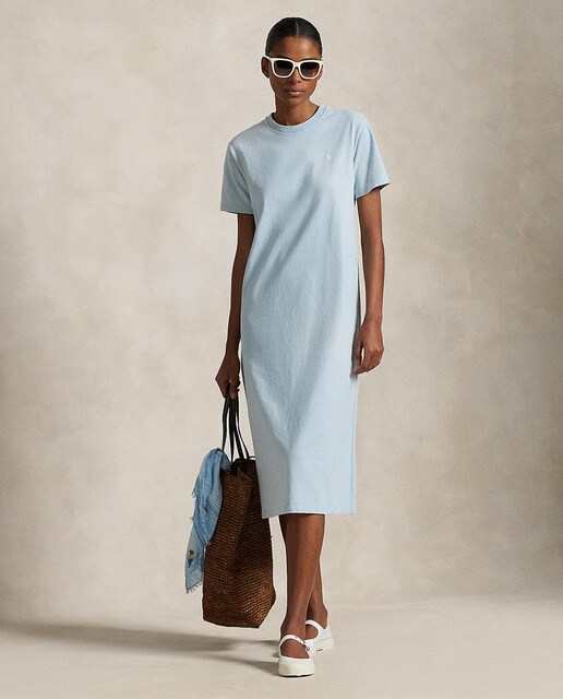 Imagem 0 de Vestido de Algodão Midi