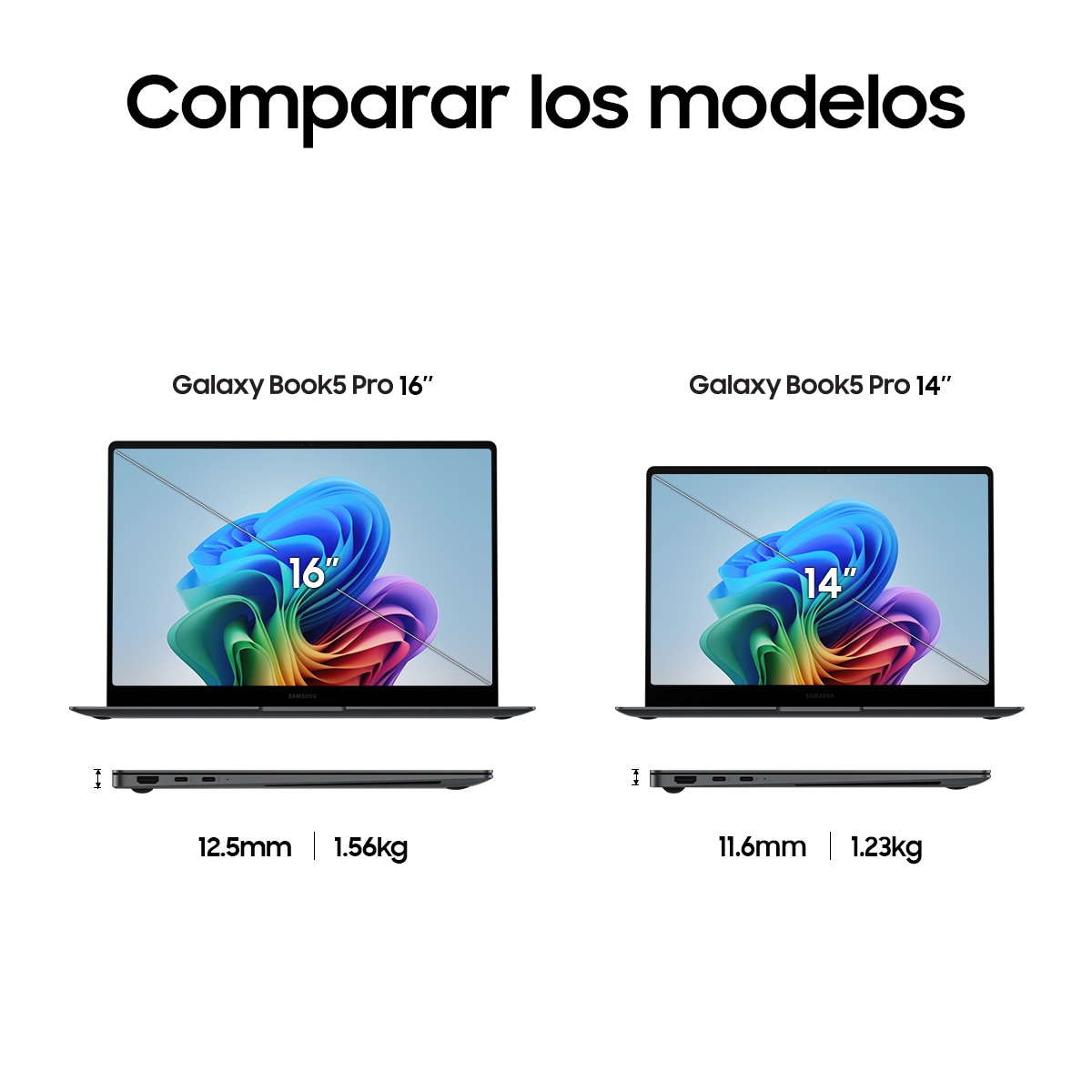 Portátil Samsung Galaxy Book5 Pro, Intel Core Ultra 5-226V, 16GB, 1TB SSD, Intel Arc 130V 8GB, 16", W11 Gris Grafito-5