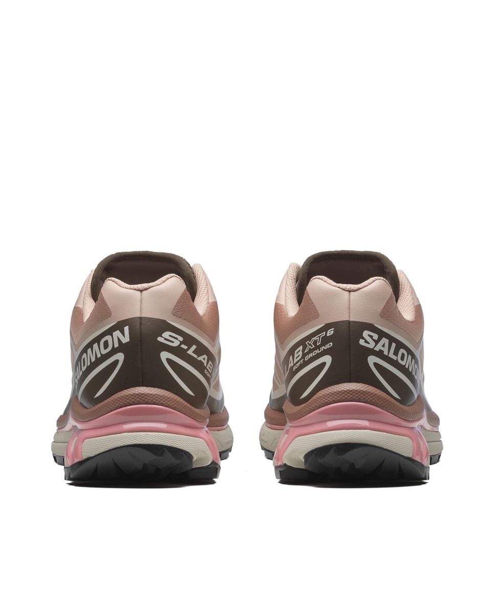 Salomon XT-6 para Hombre y Mujer Rosa / Marrón-5