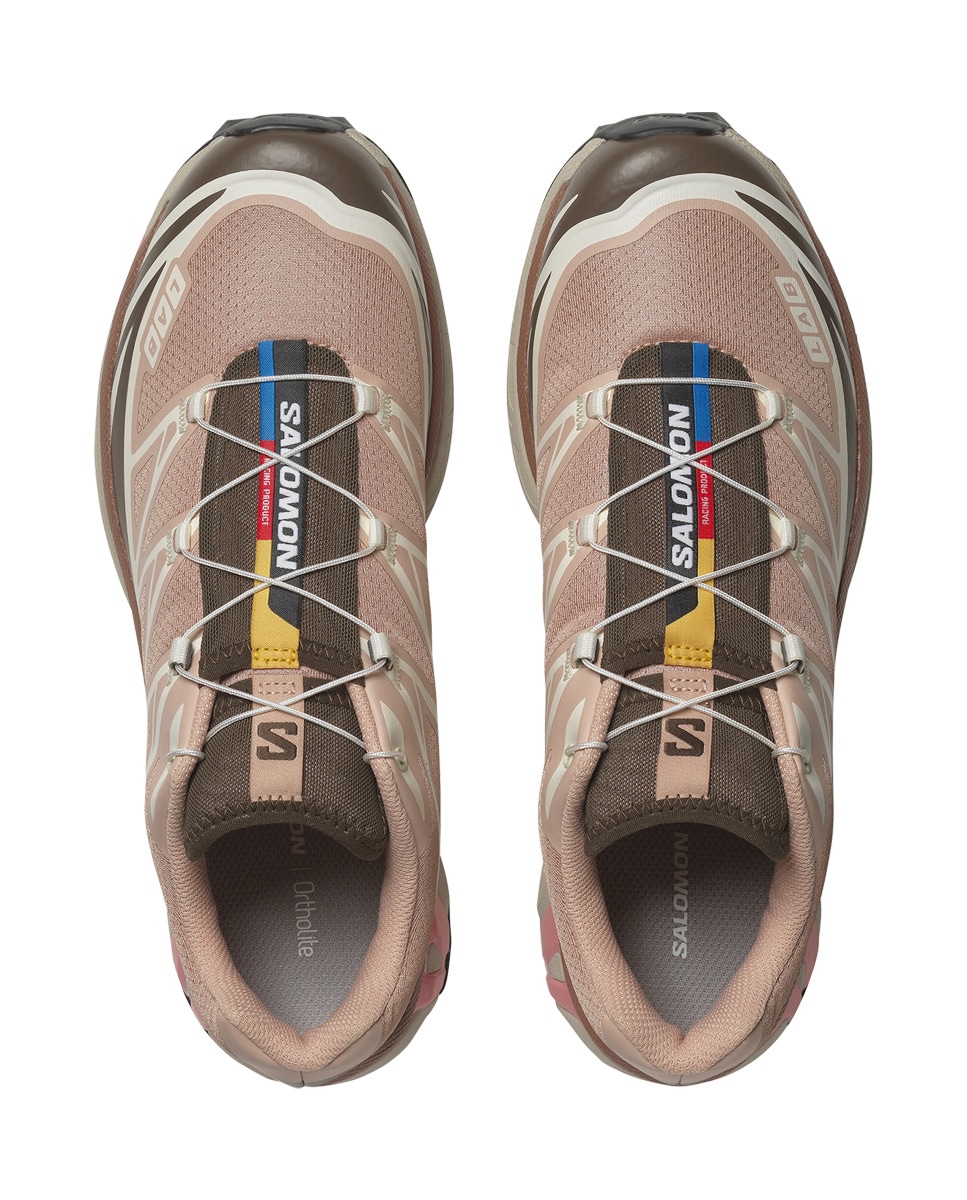Salomon XT-6 para Hombre y Mujer Rosa / Marrón-3