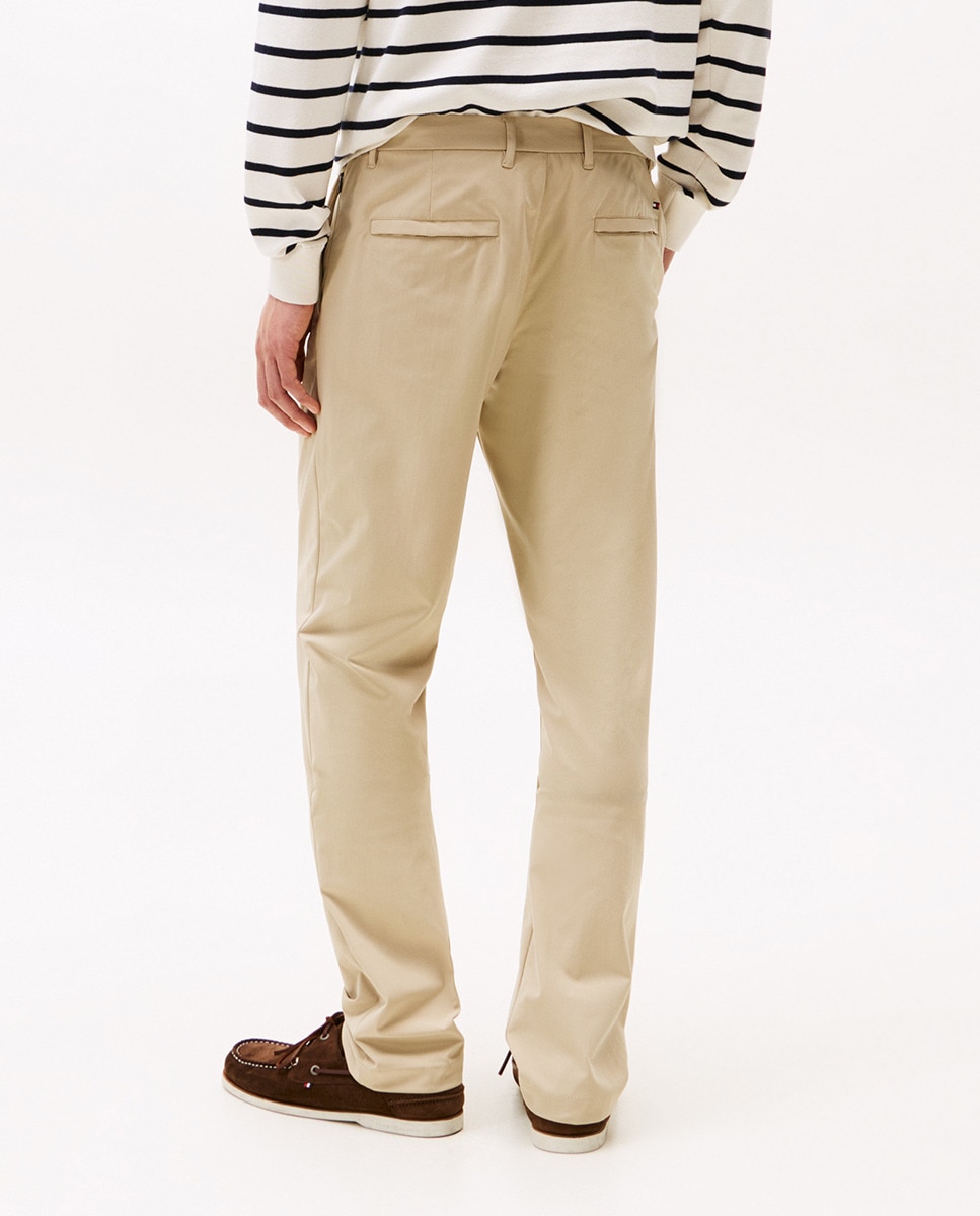 Calças Chino Denton Fit Camel-3