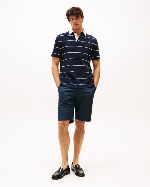Imagem 0 de Bermudas Harlem Fit com Efeito de Estrutura