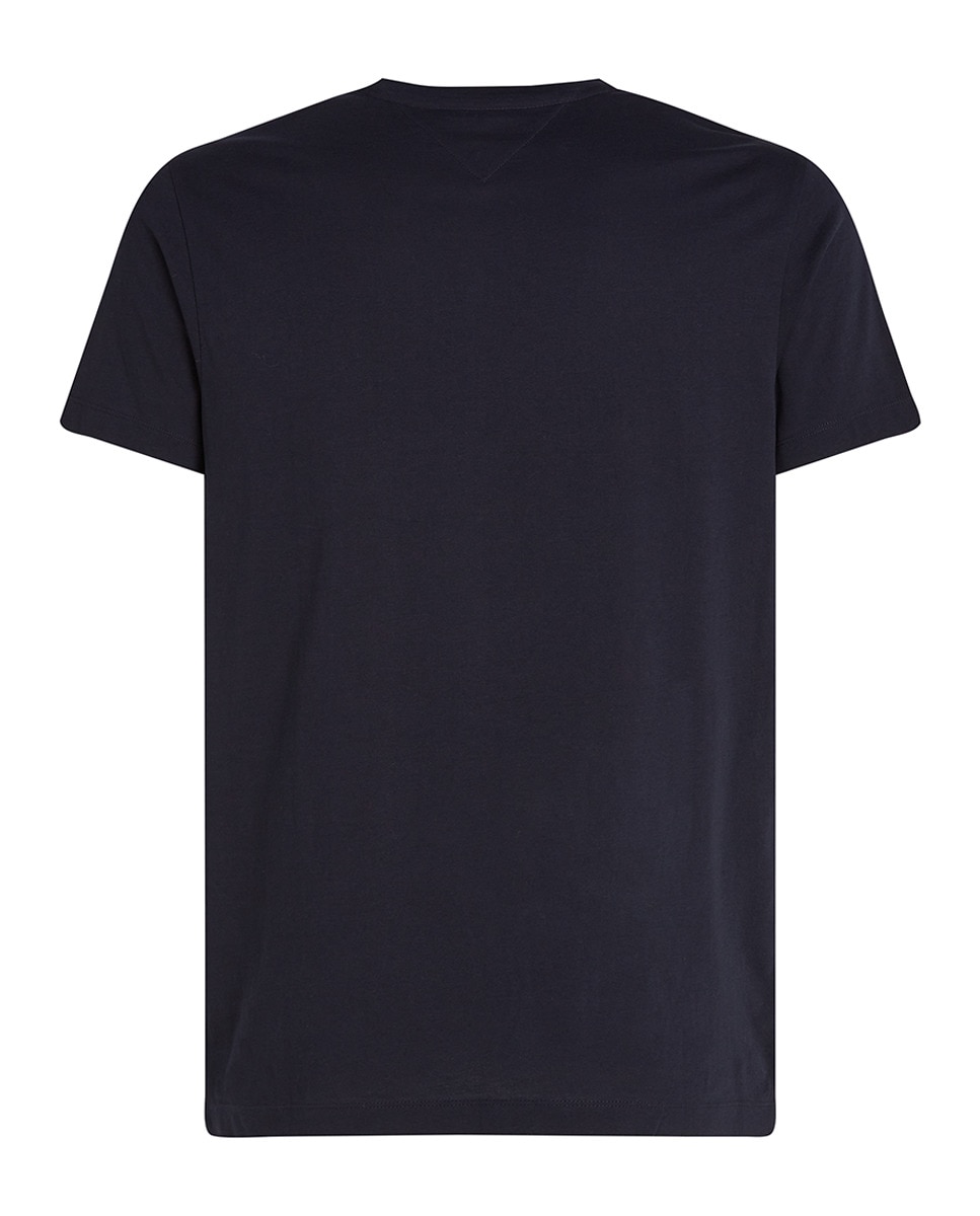 T-shirt com Branding Impresso Azul-marinho-5