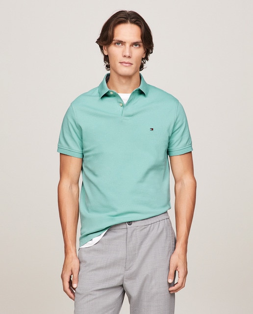 Imagen 0 de Polo regular con bandera bordada de Tommy Hilfiger